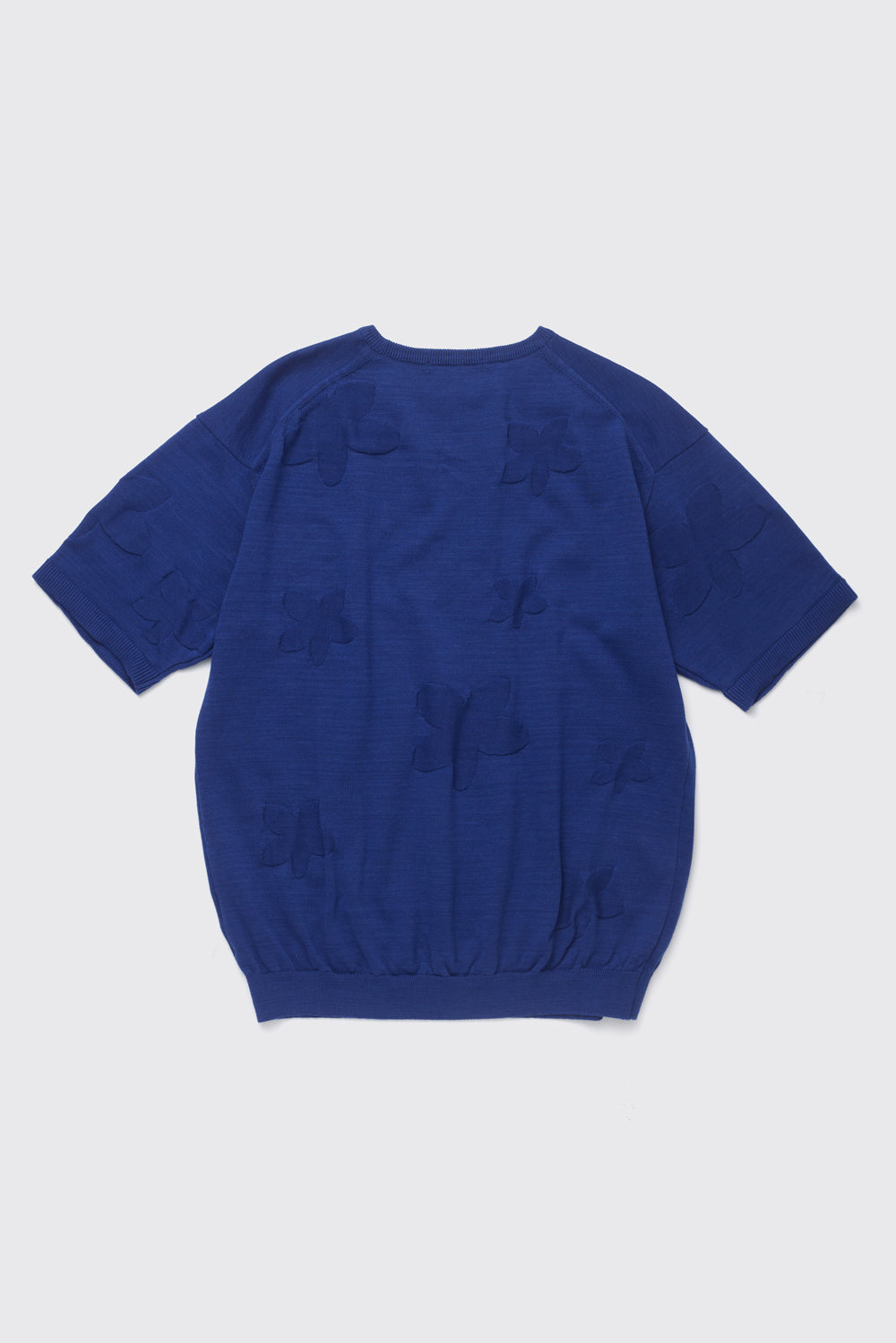 Hatchingroom - Floral Jacquard Knit V2 (Royal Blue) product image 2 | TRAB K-Fashion Australia