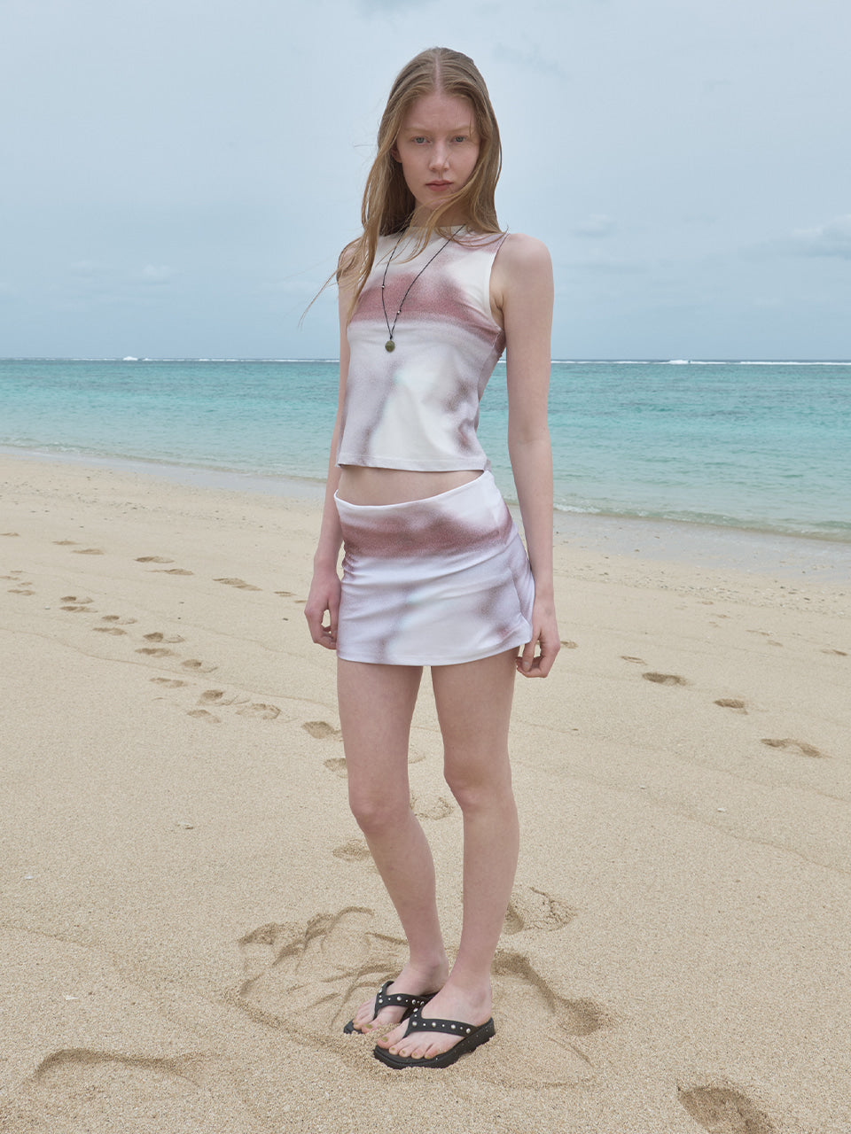 Kijun - [Ships 29 June] Sunset Tank Top (Multi) product image 7 | TRAB K-Fashion Australia