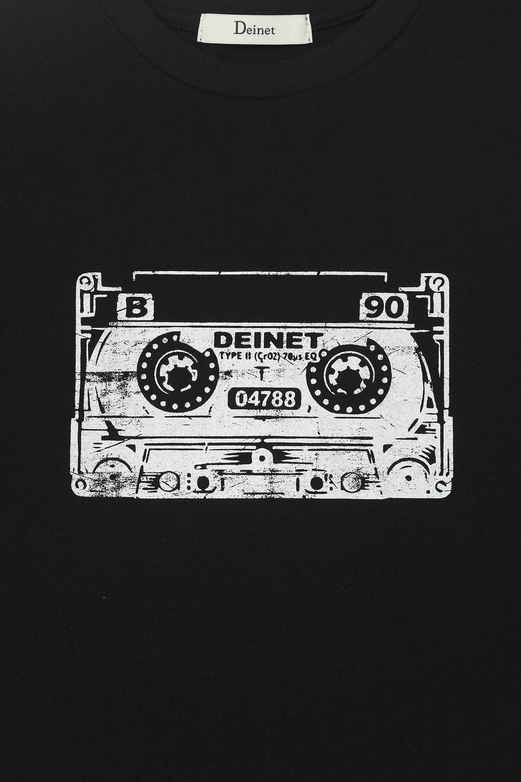 Deinet - Tape T-Shirt (Black) product image 4 | TRAB K-Fashion Australia