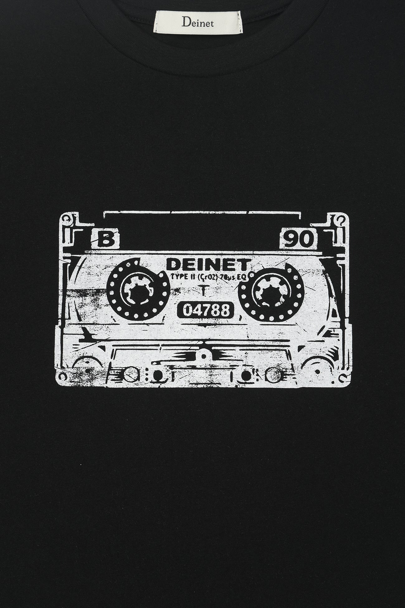 Deinet - Tape T-Shirt (Black) product image 4 | TRAB K-Fashion Australia