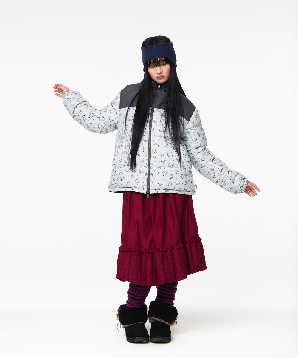 Coyseio - Reversible Down Jacket (Navy) product image 4 | TRAB K-Fashion Australia