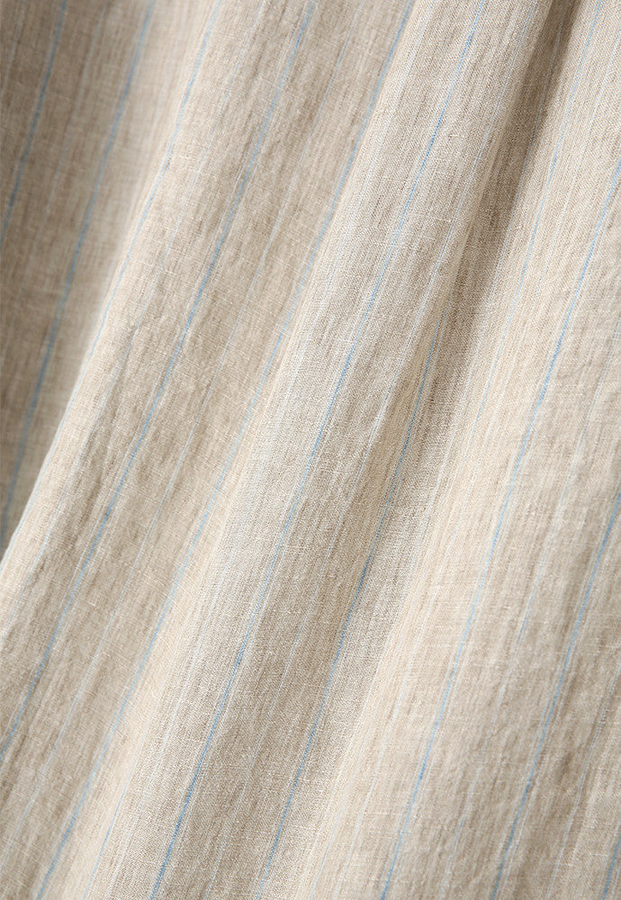 Art if acts - Linen Stripe Pocket Shirt (Beige) product image 13 | TRAB K-Fashion Australia