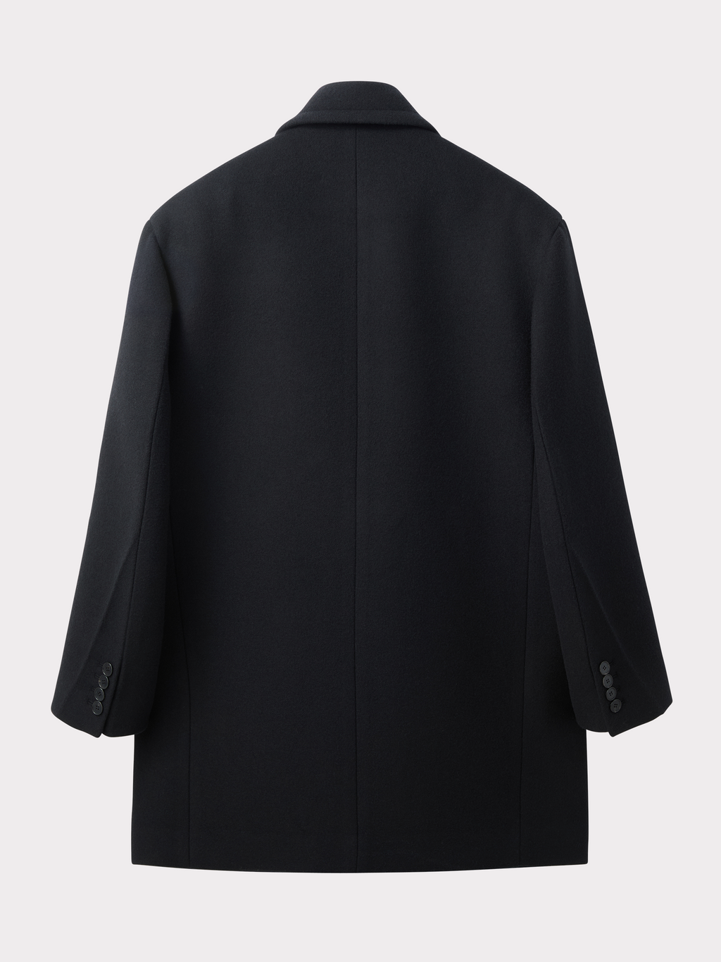 Recto - Double Breasted Half Coat (Black) product image 6 | TRAB K-Fashion Australia