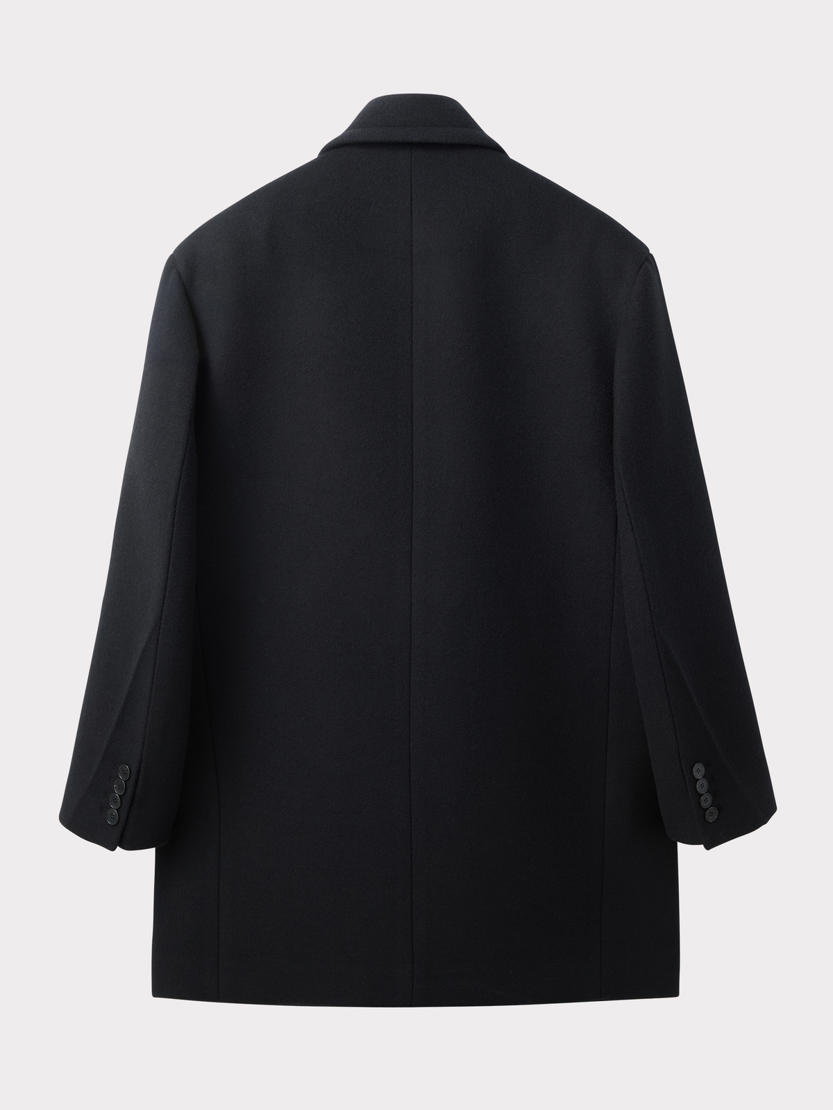 Recto - Double Breasted Half Coat (Black) product image 6 | TRAB K-Fashion Australia