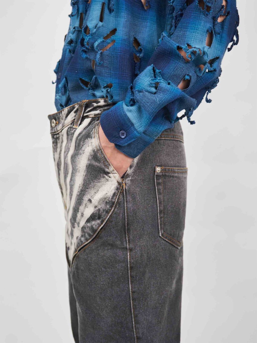 Juntae Kim - Hand-Washed Corset Trousers product image 7 | TRAB K-Fashion Australia