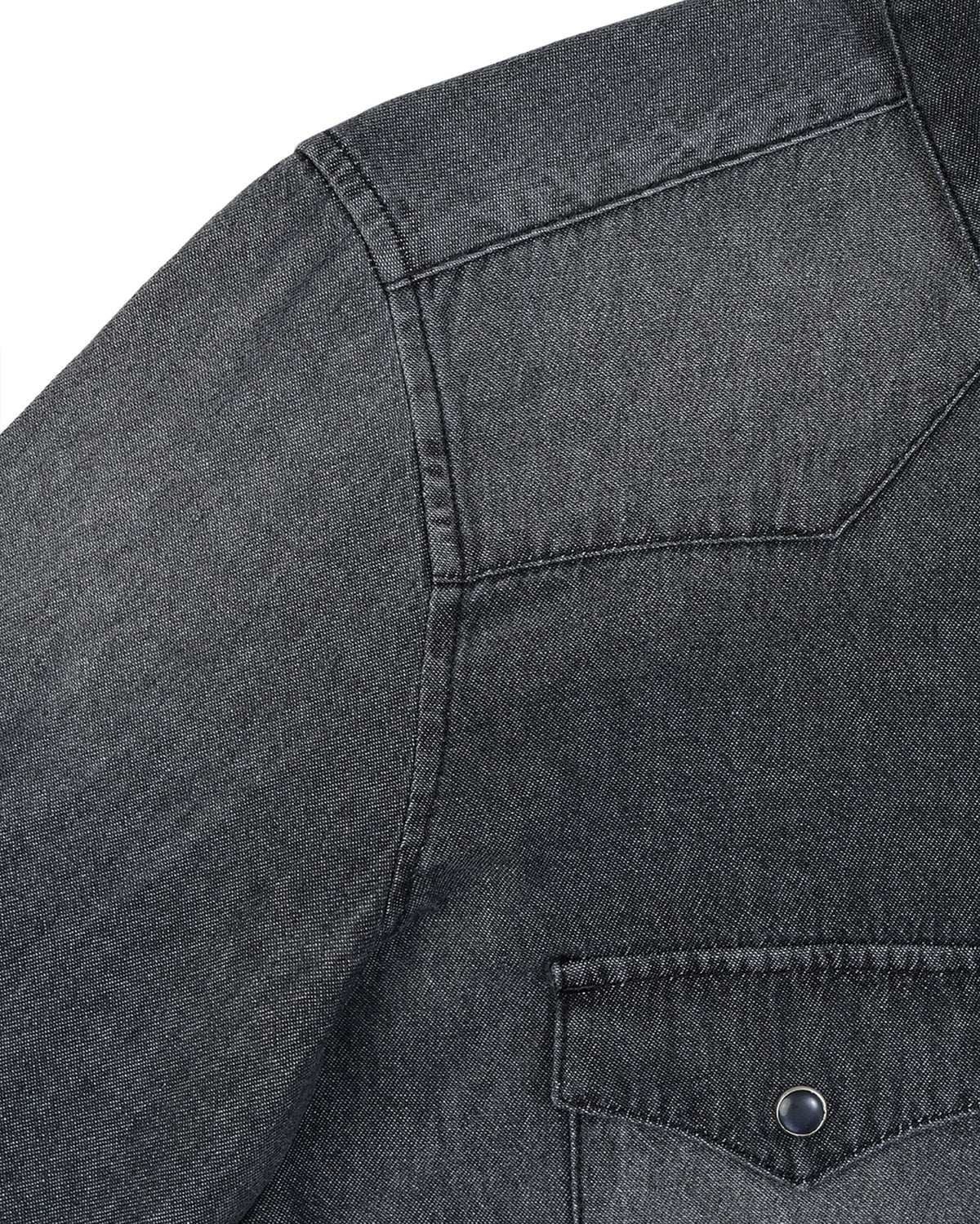 Brownyard - Denim Western Shirt (Black) product image 8 | TRAB K-Fashion Australia