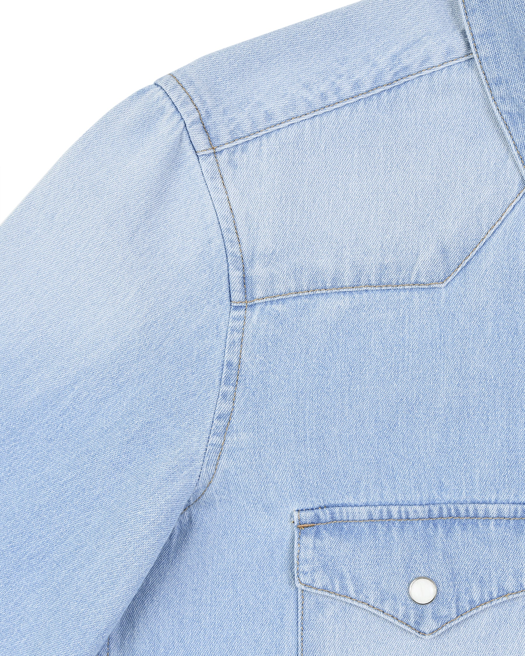Brownyard - Denim Western Shirt (Blue) product image 8 | TRAB K-Fashion Australia