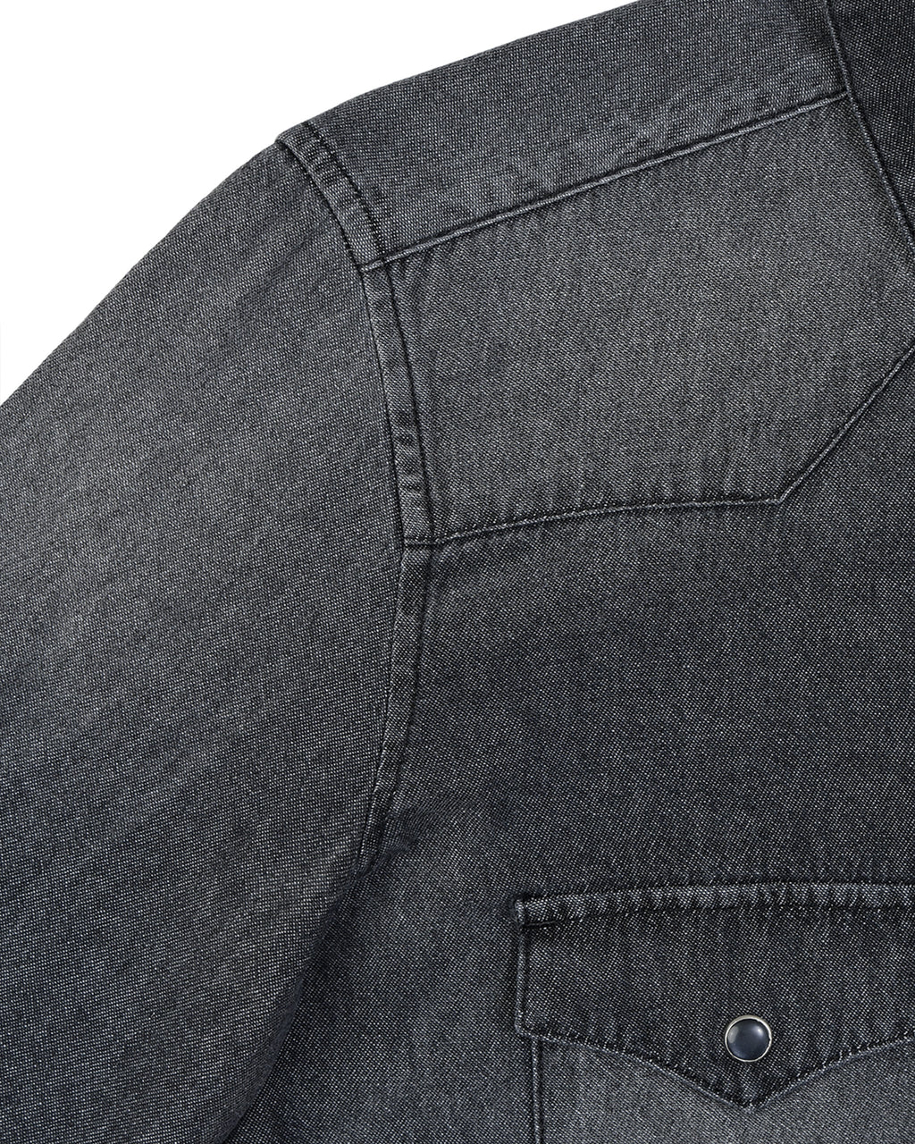 Brownyard - Denim Western Shirt (Black) product image 8 | TRAB K-Fashion Australia
