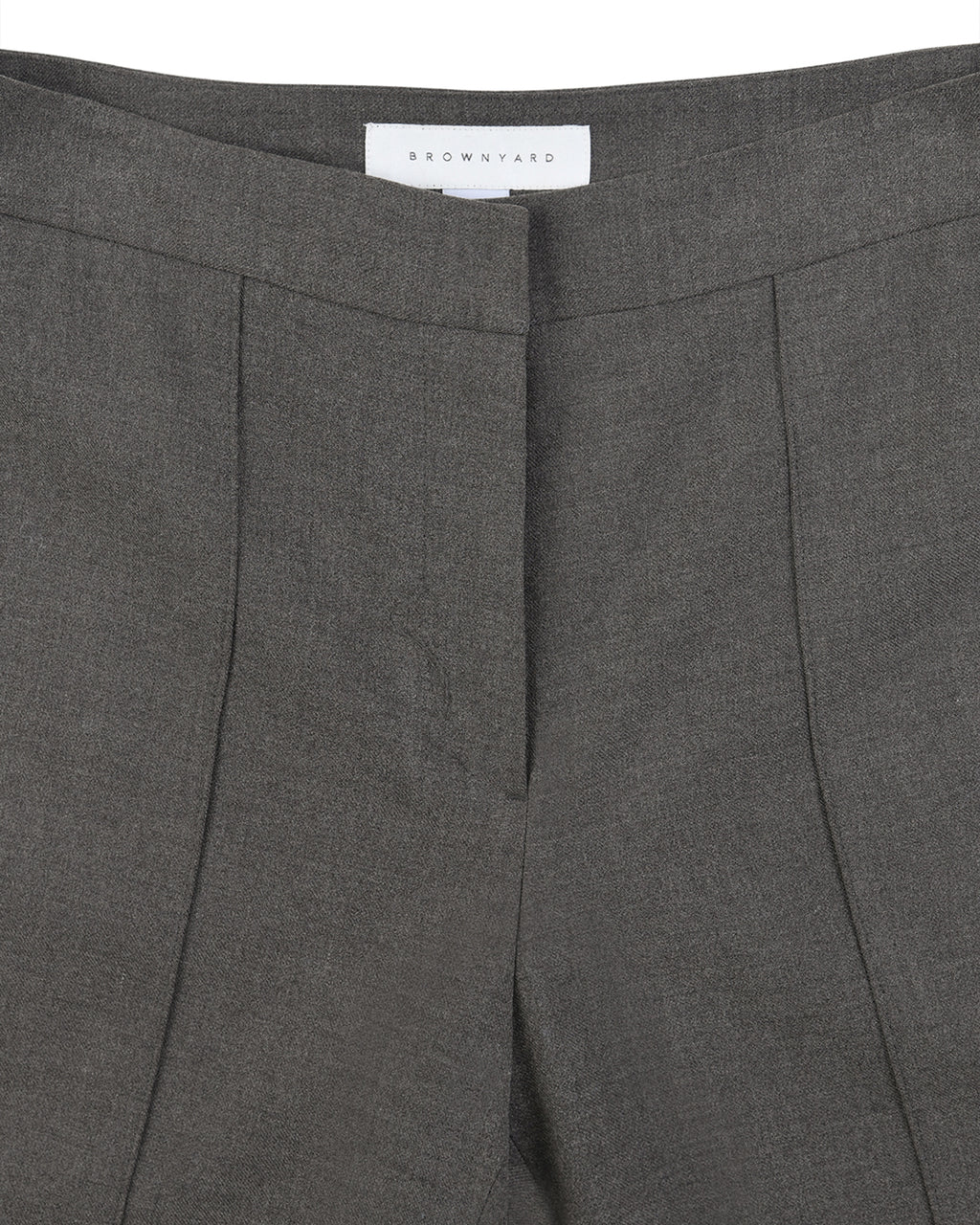 Brownyard - Lowrise Slit Pants (Brown) product image 8 | TRAB K-Fashion Australia