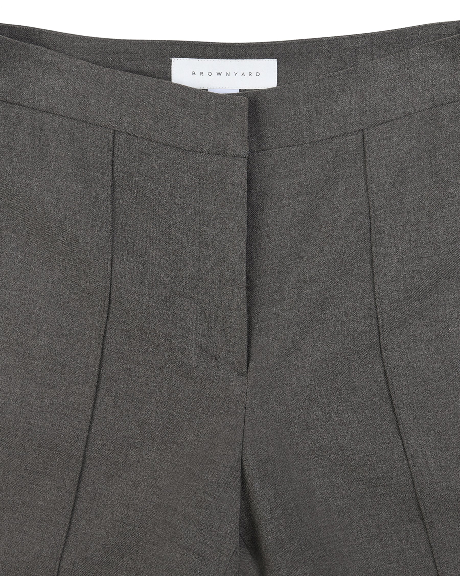 Brownyard - Lowrise Slit Pants (Brown) product image 8 | TRAB K-Fashion Australia