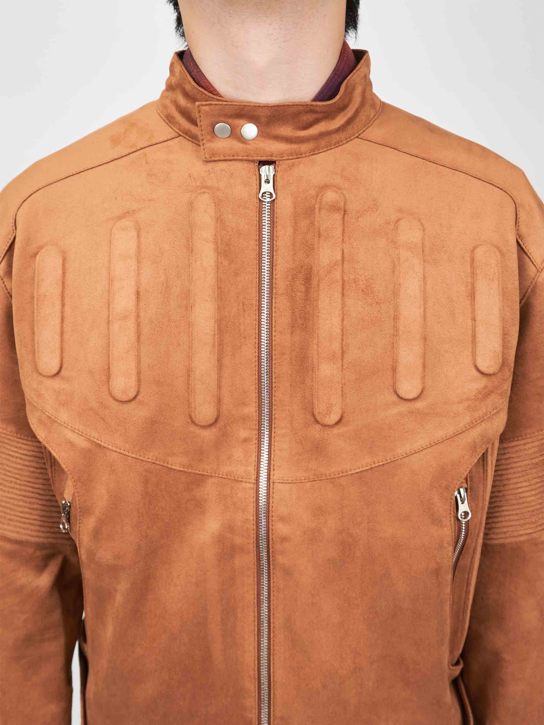 Juntae Kim - Embossed Leather Biker Jacket (OC1) product image 6 | TRAB K-Fashion Australia