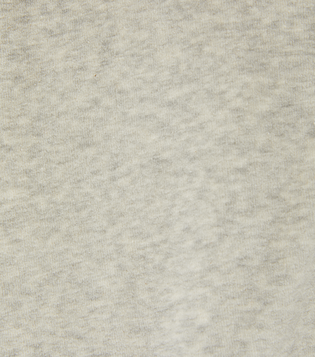 Llege - Velour Crop Hoody Zip-Up (Grey) product image 6 | TRAB K-Fashion Australia