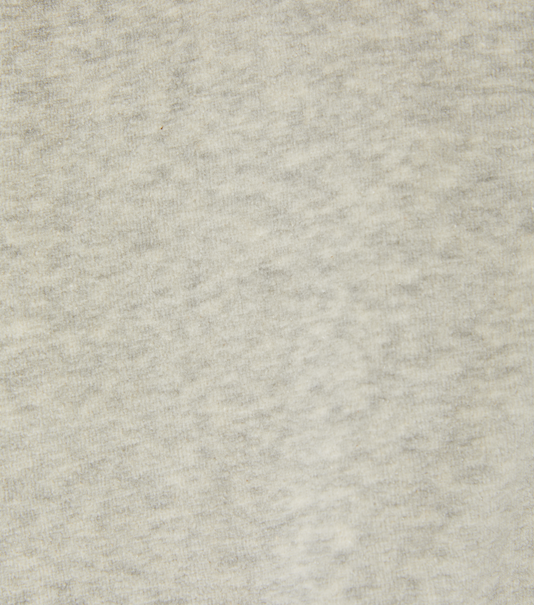 Llege - Velour Crop Hoody Zip-Up (Grey) product image 6 | TRAB K-Fashion Australia