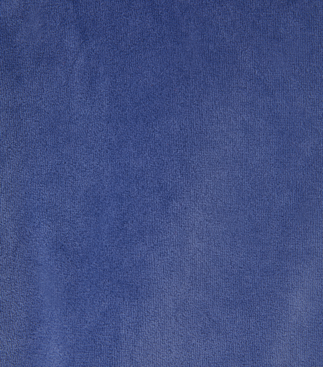 Llege - Velour Crop Hoody Zip-Up (Vintage Blue) product image 6 | TRAB K-Fashion Australia