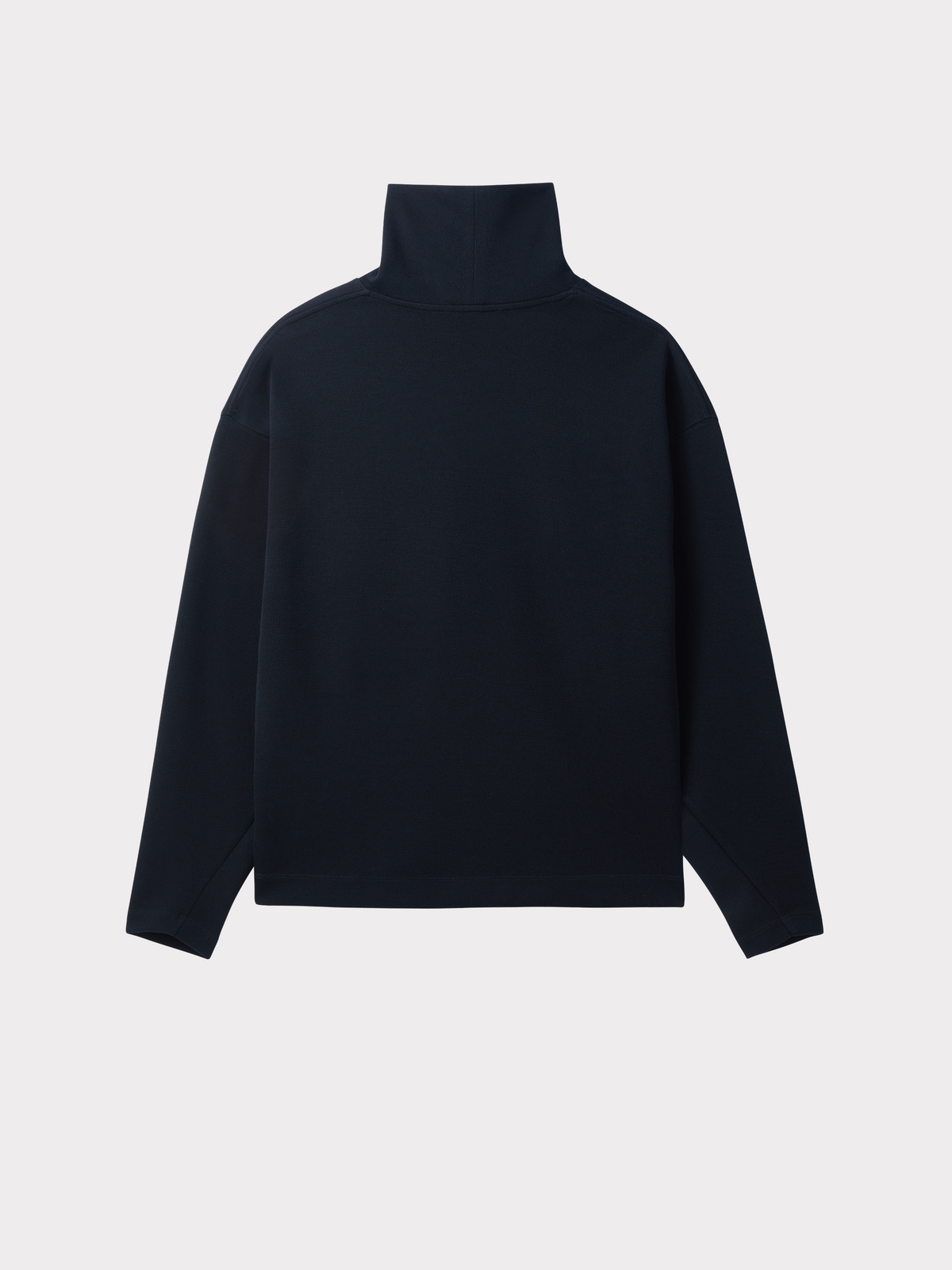 Recto - High Neck Wool Jersey Top (Black) product image 6 | TRAB K-Fashion Australia