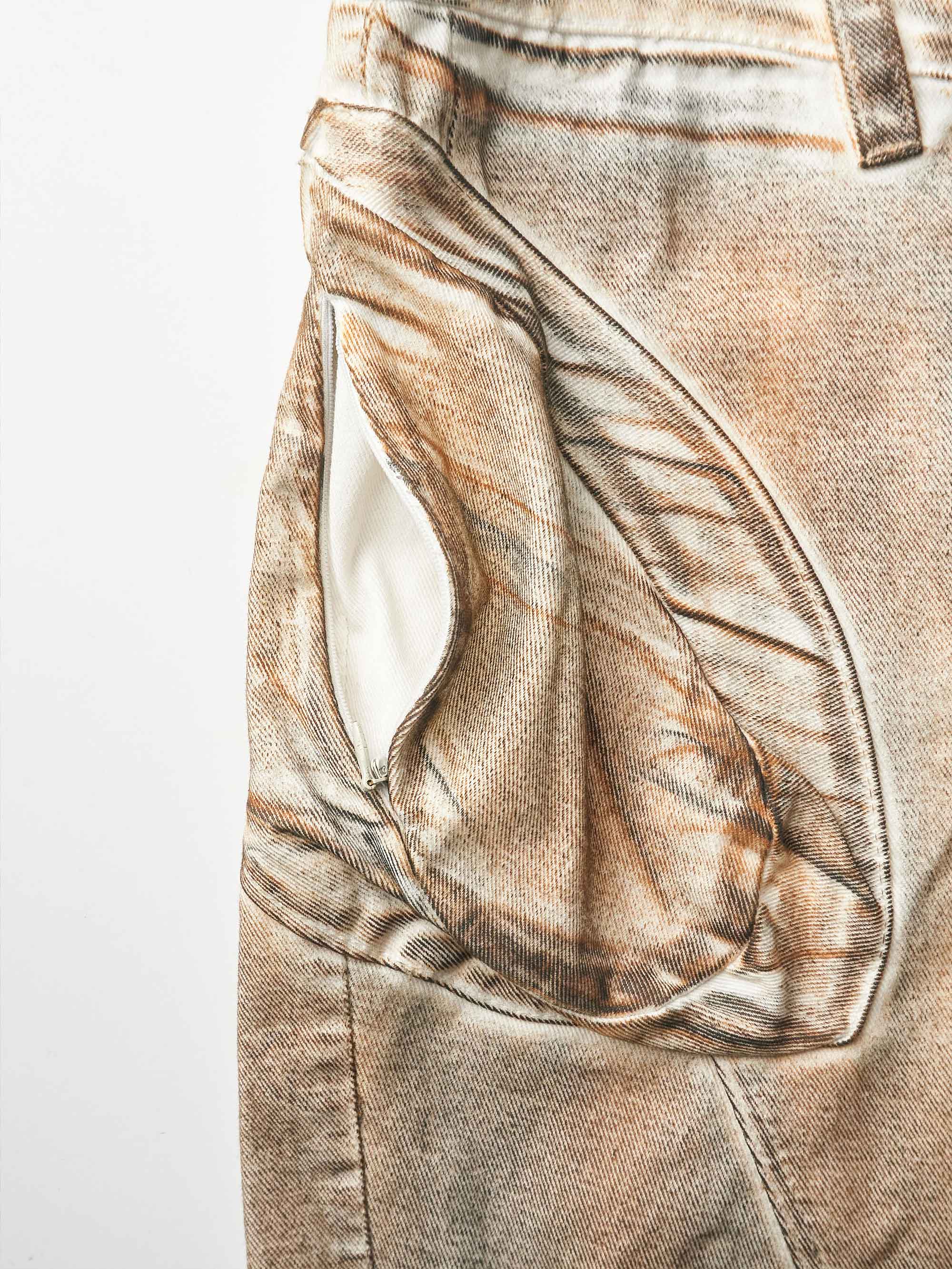 Juntae Kim - Painted Corset Shorts (OC2) product image 4 | TRAB K-Fashion Australia