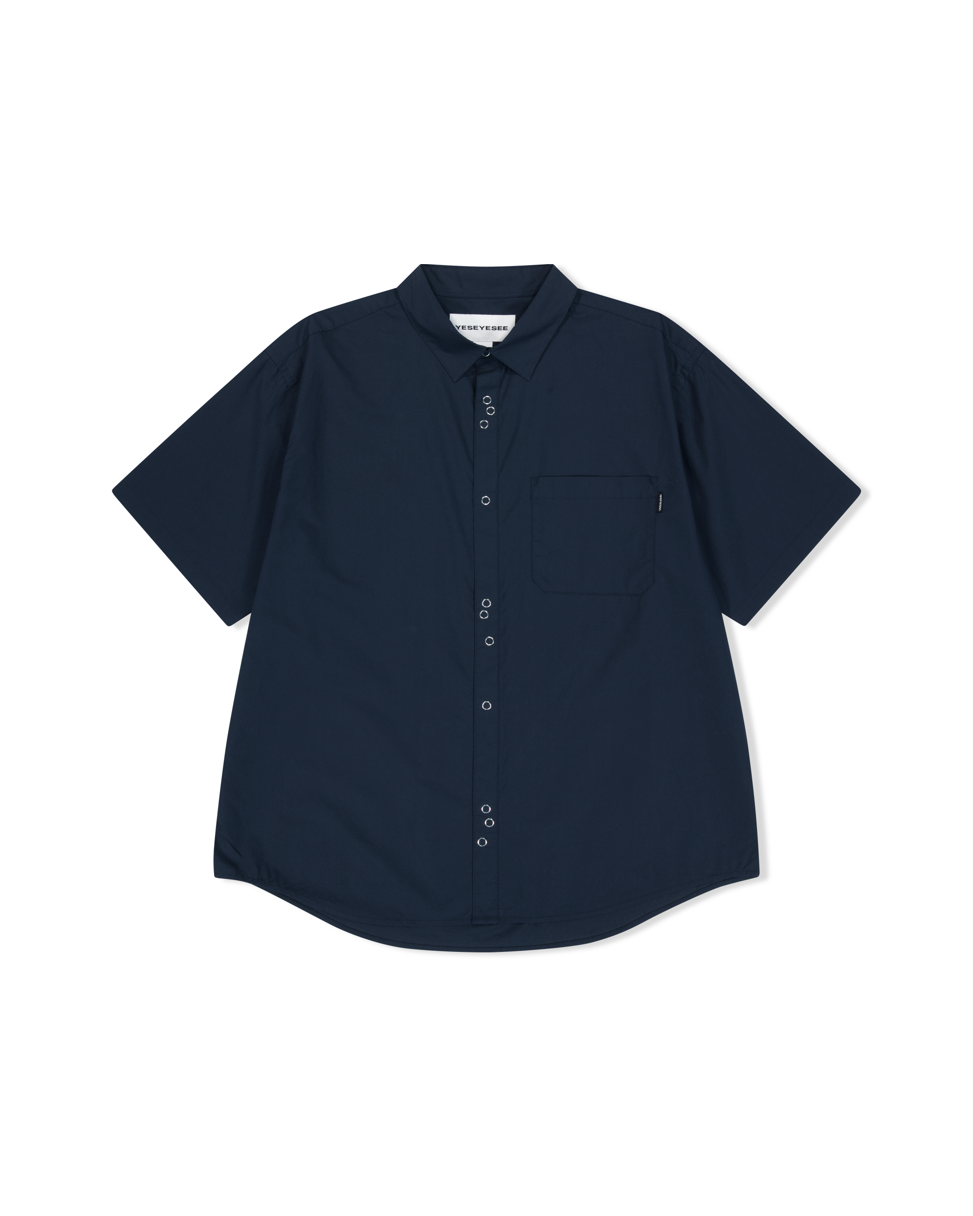 yeseyesee - Pinnacle S/S Shirt (Navy) product image 1 | TRAB K-Fashion Australia