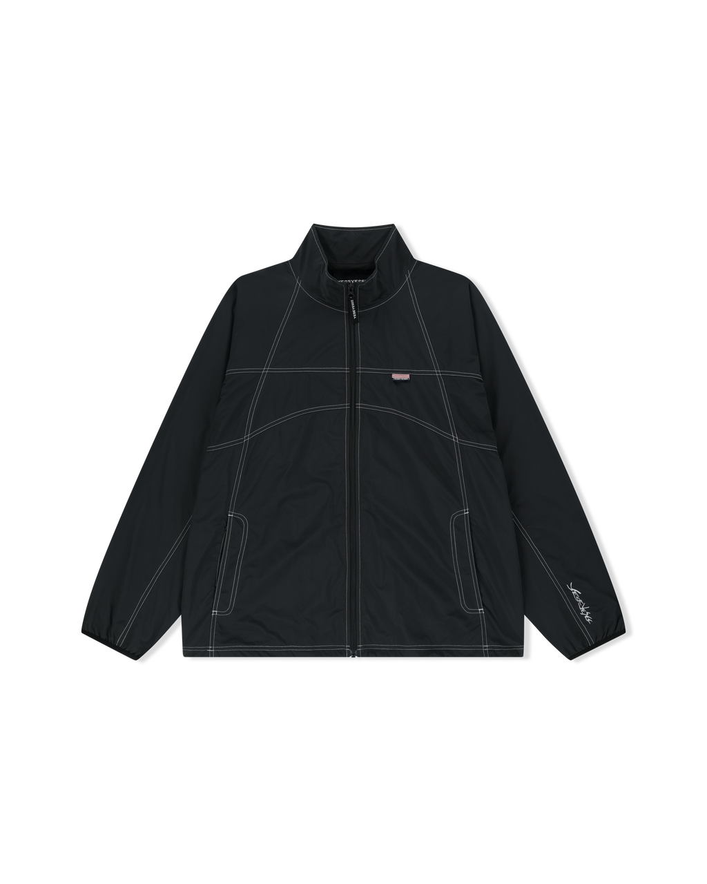 yeseyesee - Y.E.S Nylon Track Jacket (Black) product image 1 | TRAB K-Fashion Australia