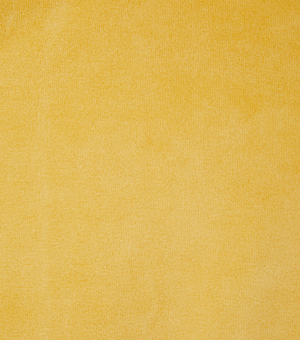 Llege - Velour Crop Hoody Zip-Up (Yellow) product image 6 | TRAB K-Fashion Australia