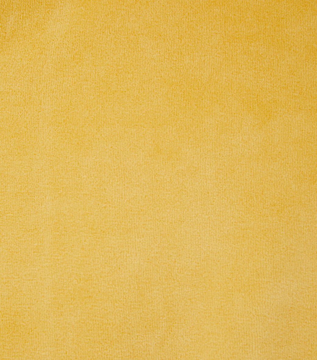 Llege - Velour Crop Hoody Zip-Up (Yellow) product image 6 | TRAB K-Fashion Australia