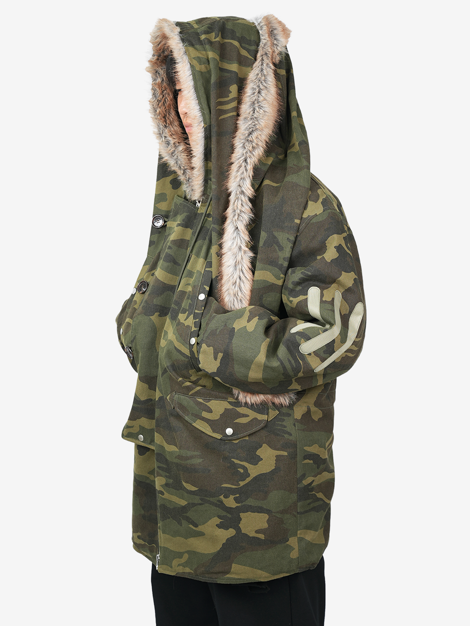 Juntae Kim - Paneled Hoodie N-3b Parka (OC1) product image 6 | TRAB K-Fashion Australia