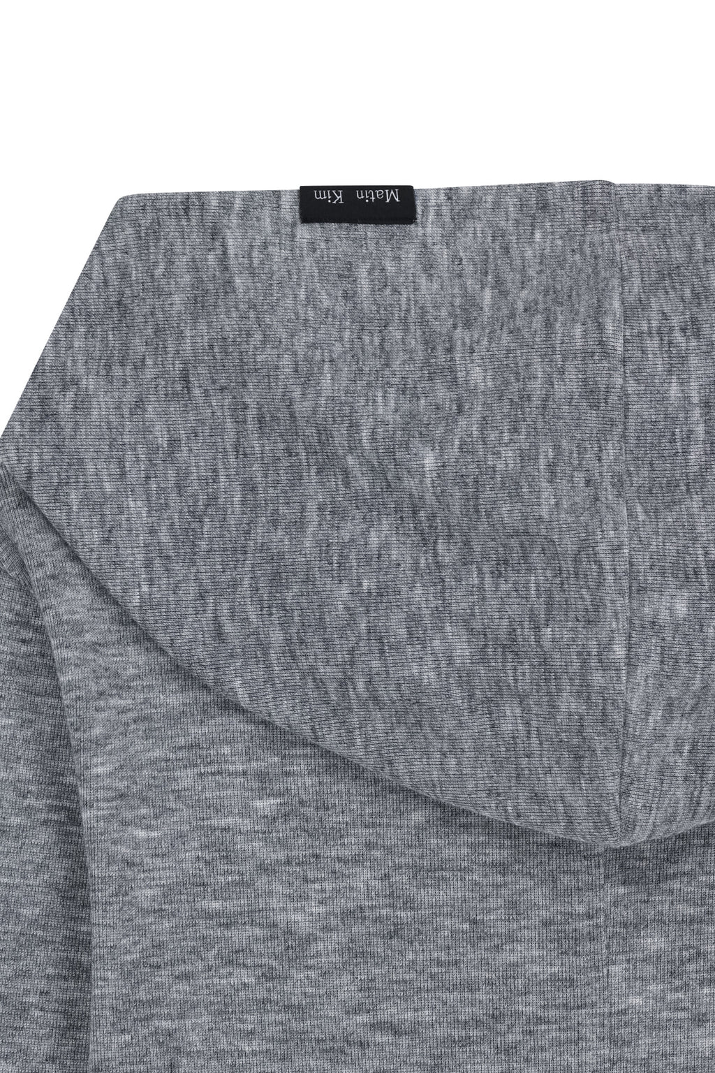 Matin Kim - Double Layer Button Hood Top (Grey) product image 6 | TRAB K-Fashion Australia