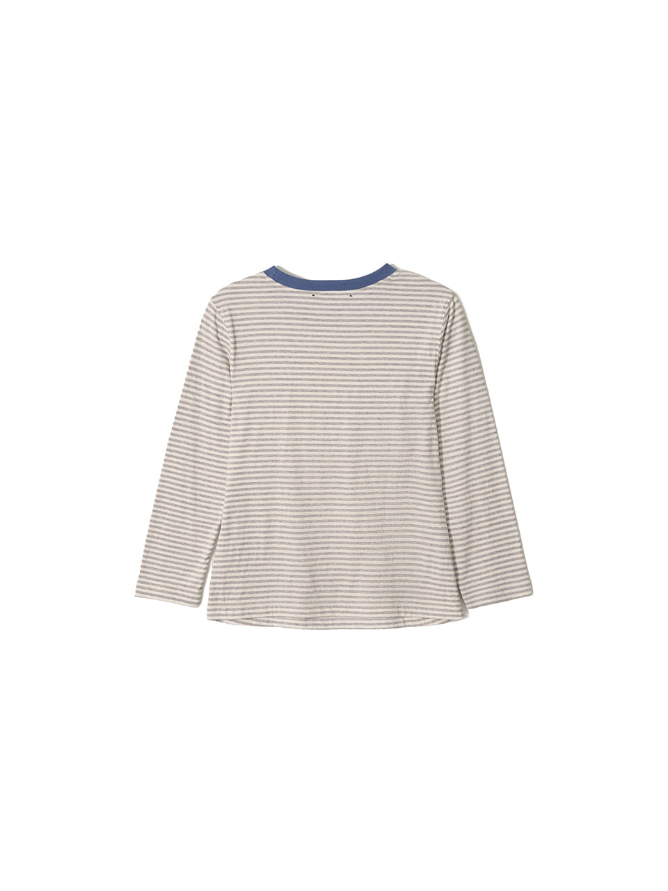 Kijun - Stripe Mid Sleeve Tee (Melange Grey) product image 10 | TRAB K-Fashion Australia