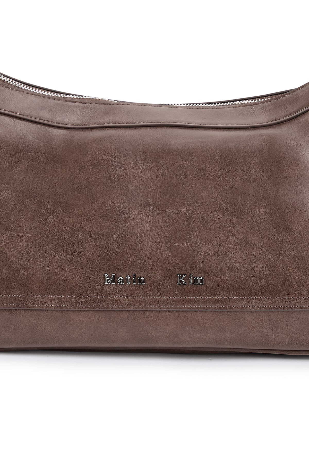 Matin Kim - Rivet Point Quad Shoulder Bag (Brown) product image 4 | TRAB K-Fashion Australia