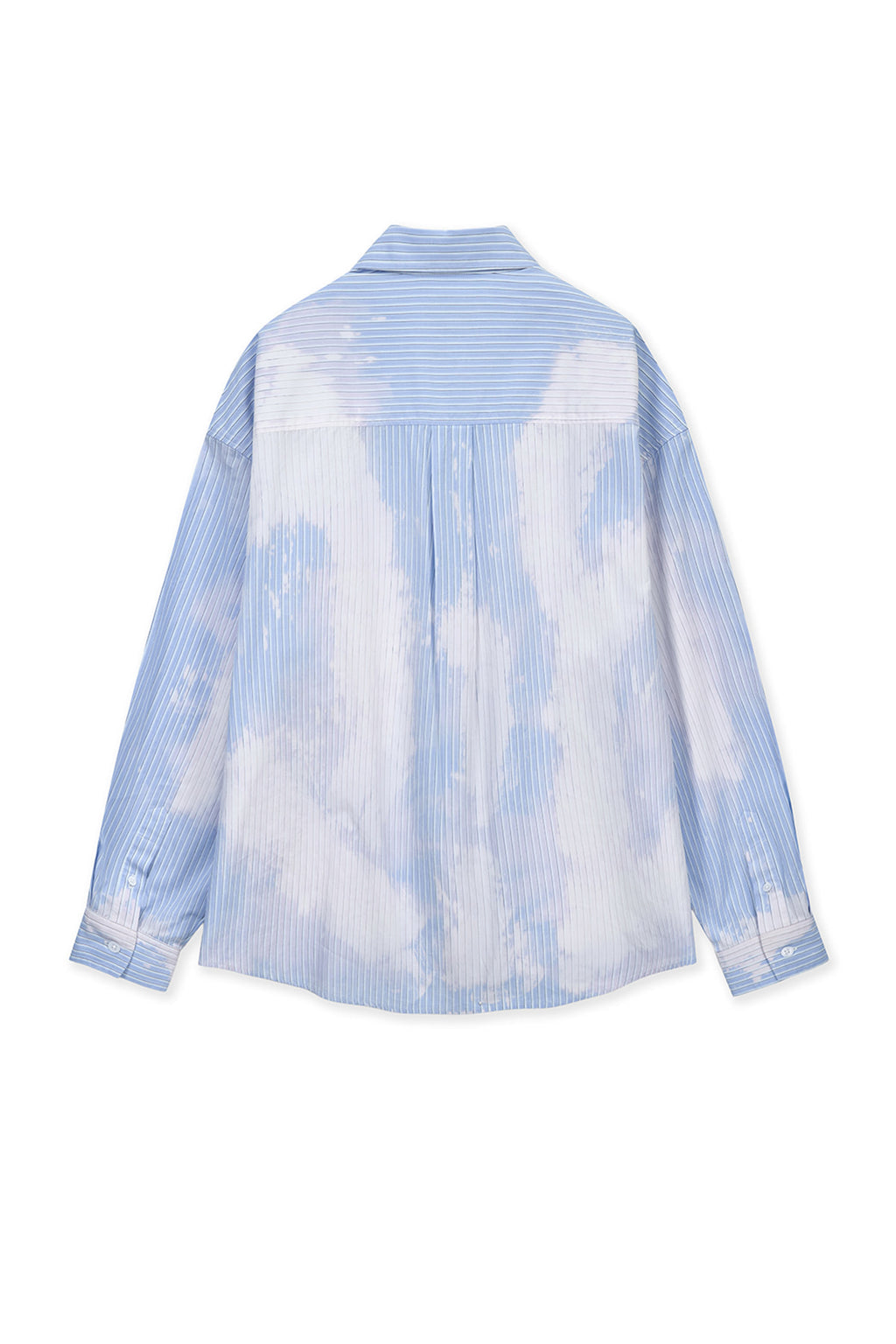Matin Kim - Embroidery Small Logo Shirt (Light Blue) product image 2 | TRAB K-Fashion Australia