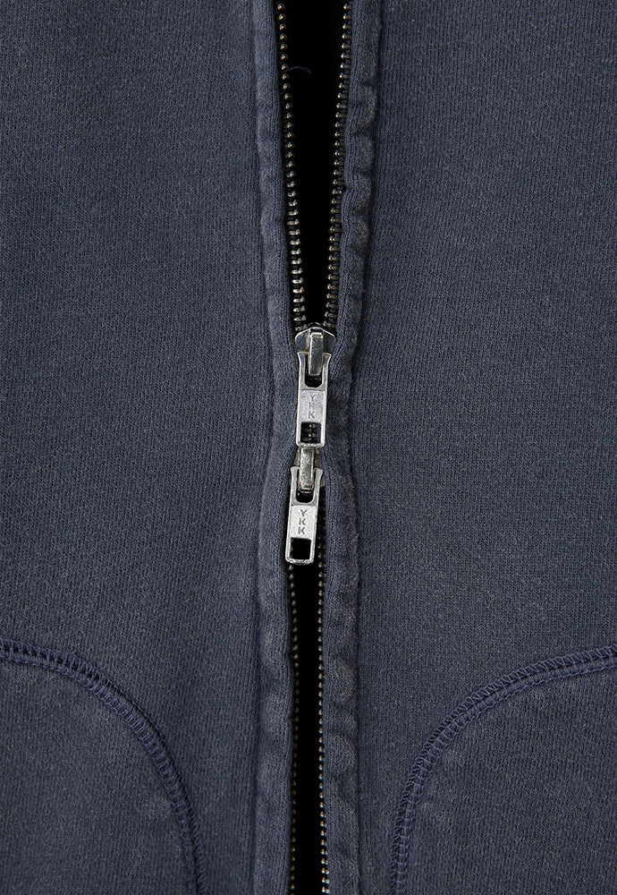 Art if acts - Garment Dyed Sweat Hooded Zip-Up (Navy) product image 10 | TRAB K-Fashion Australia