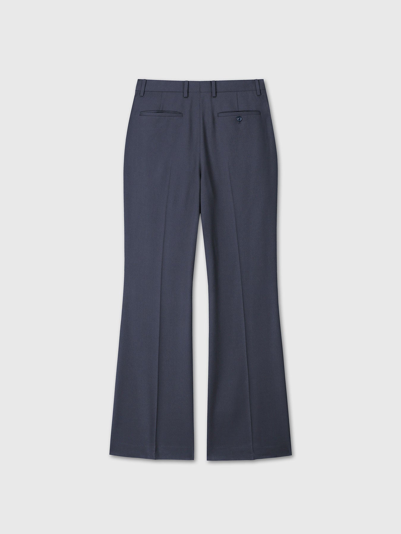 Tonywack - Wool Blend Flared Trousers (Slate Grey) product image 10 | TRAB K-Fashion Australia