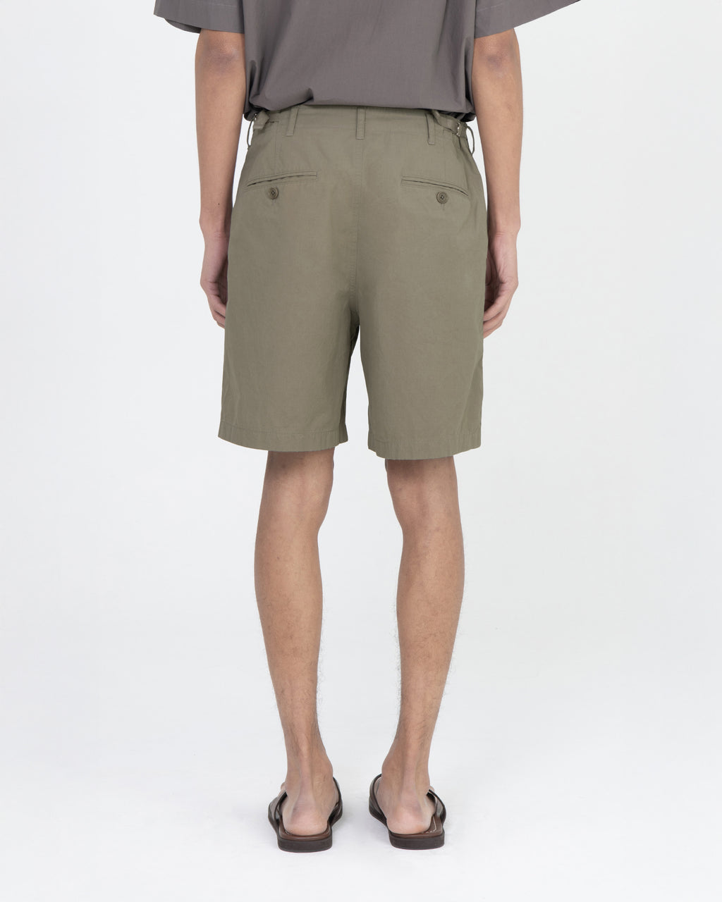 Brownyard - Essential Chino Shorts (Stone) product image 2 | TRAB K-Fashion Australia