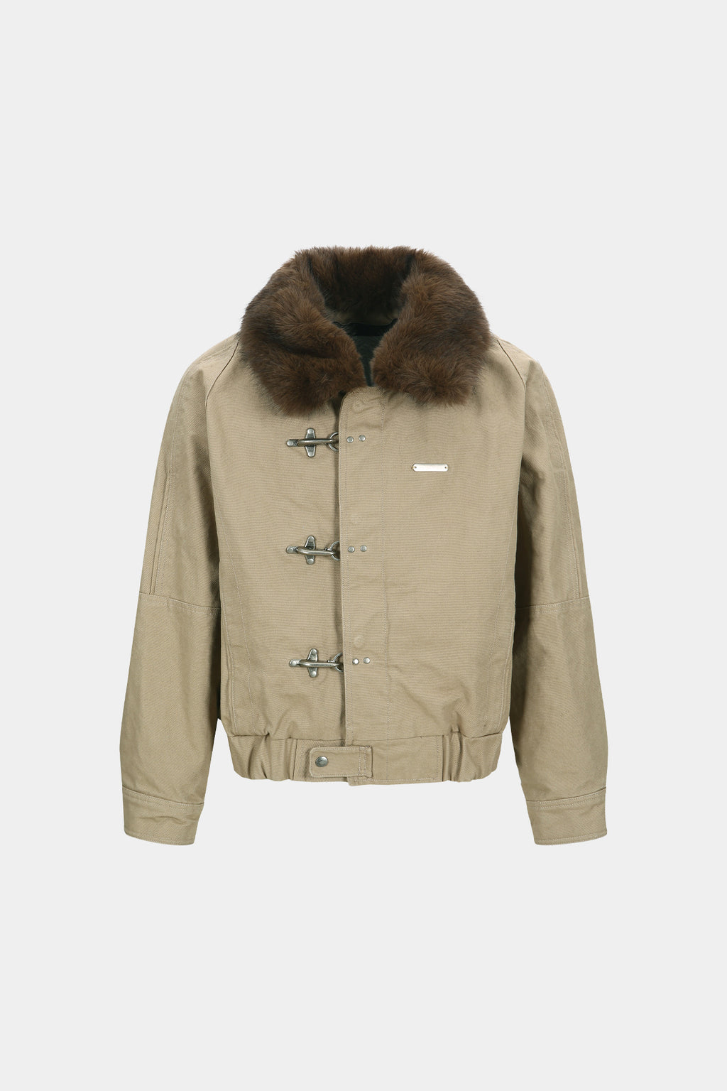 Andersson Bell - Unisex Ortega Washed Cotton Jacket (Beige) product image 12 | TRAB K-Fashion Australia