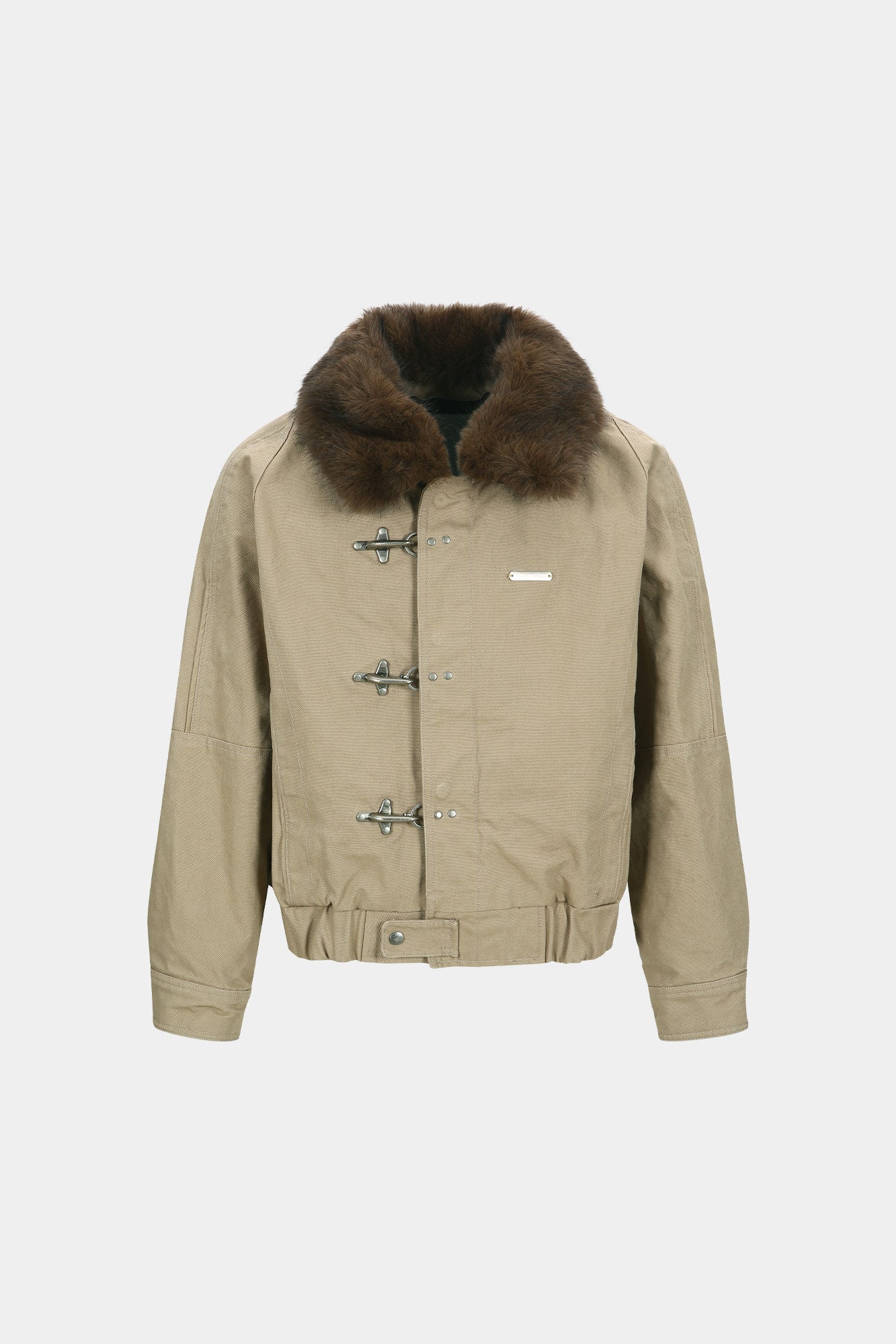 Andersson Bell - Unisex Ortega Washed Cotton Jacket (Beige) product image 12 | TRAB K-Fashion Australia
