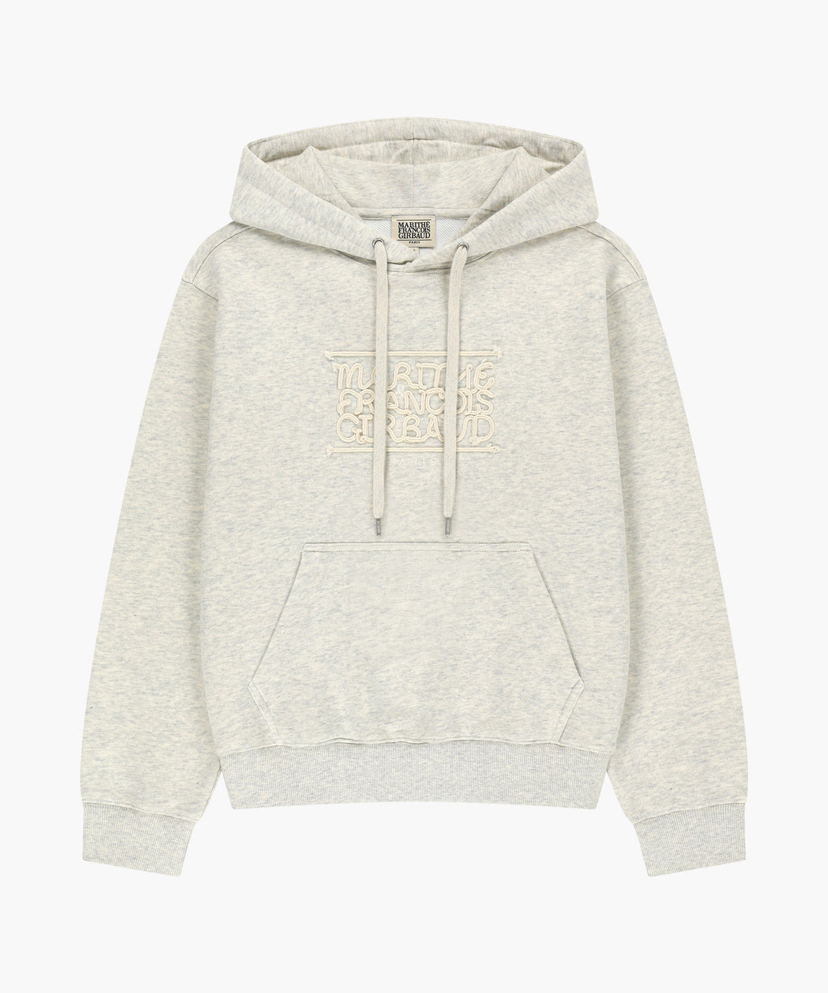 Marithe & Francois Girbaud - Rope Applique Hoodie (Oatmeal) product image 5 | TRAB K-Fashion Australia
