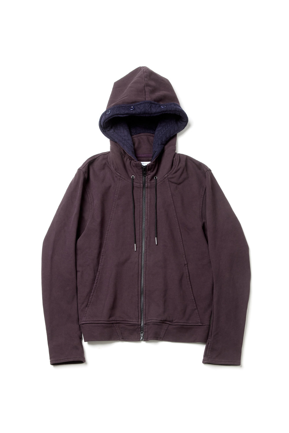 Hatchingroom - Twist Hoodie (Dark Purple) product image 2 | TRAB K-Fashion Australia