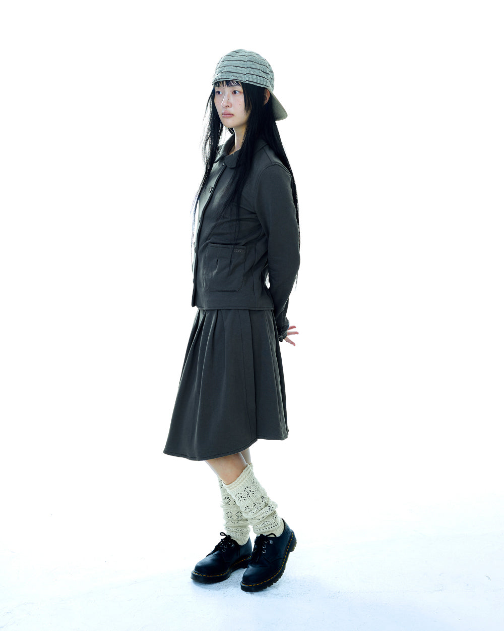 Coyseio - Cozy Sweat Jacket (Charcoal) product image 19 | TRAB K-Fashion Australia