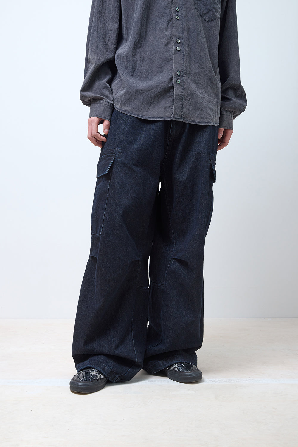 Hatchingroom - LE SSERAFIM x HATCHINGROOM Denim Cargo (Pants) product image 15 | TRAB K-Fashion Australia