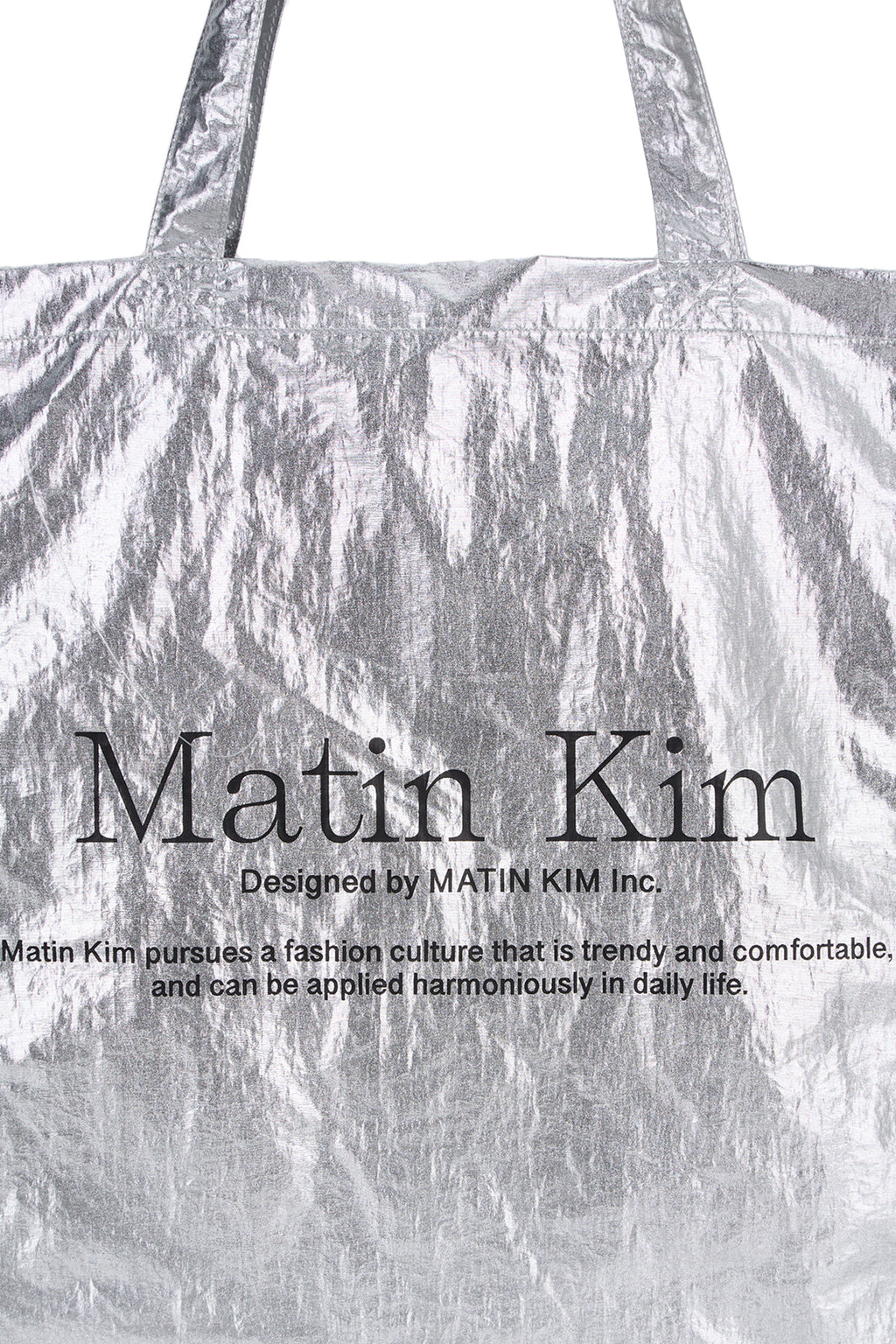 Matin Kim - Matin Palette Ecobag (Silver) product image 3 | TRAB K-Fashion Australia