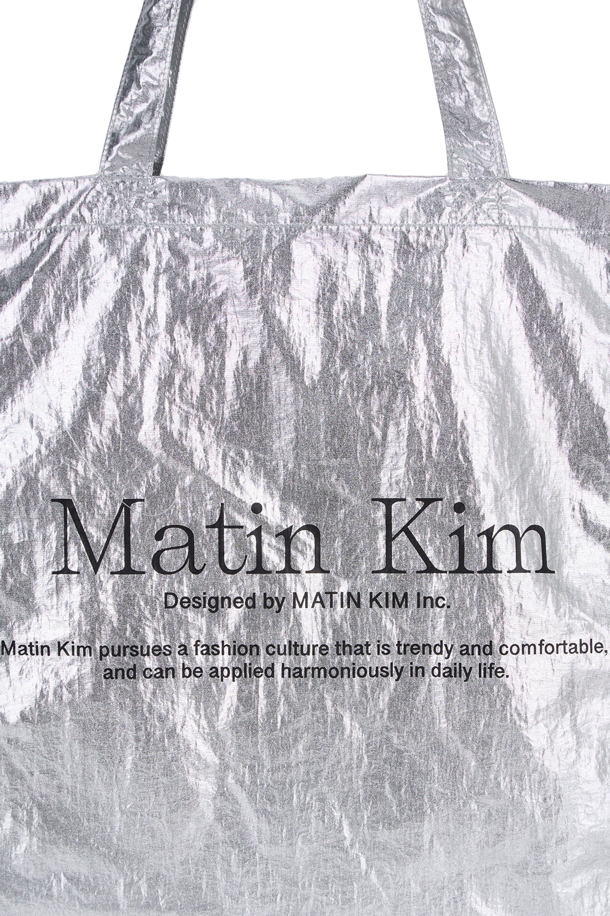 Matin Kim - Matin Palette Ecobag (Silver) product image 3 | TRAB K-Fashion Australia
