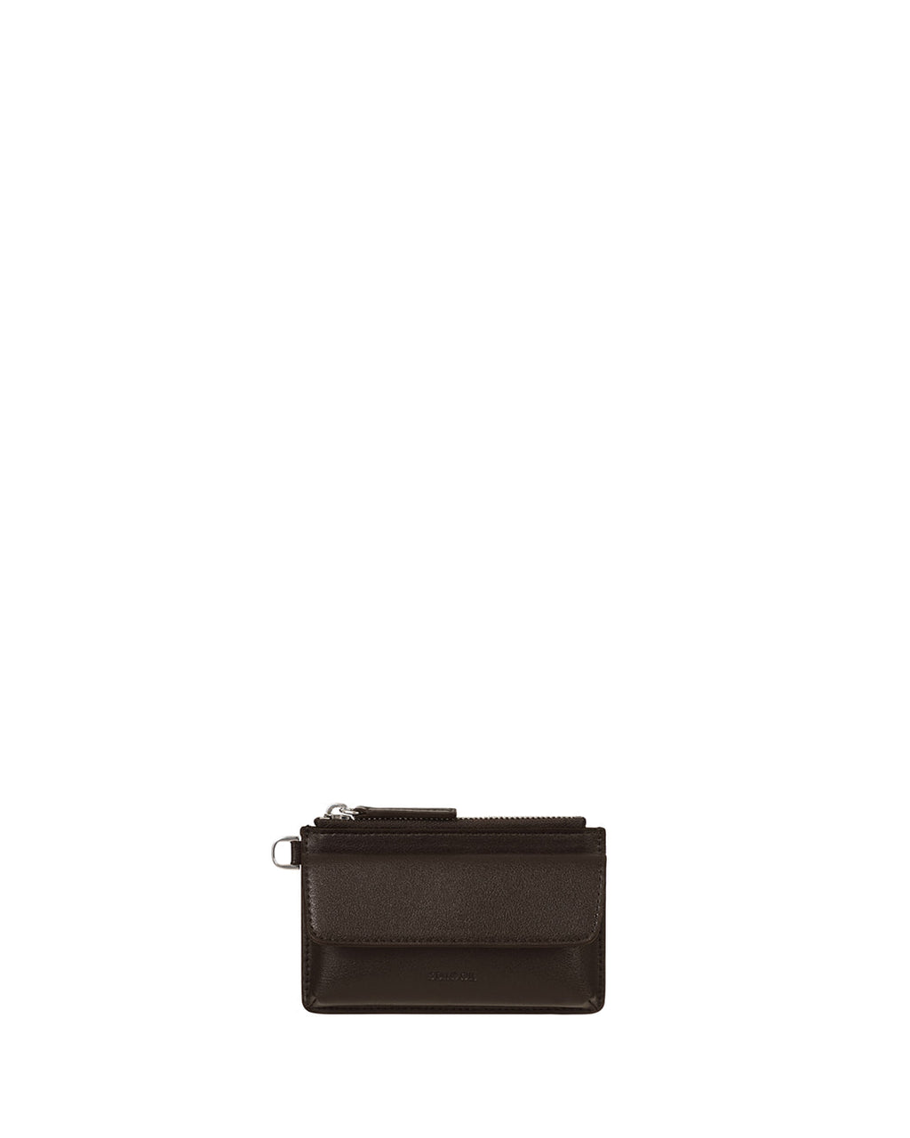 Stand Oil - Chubby Zipper Wallet (Maroon) product image 1 | TRAB K-Fashion Australia