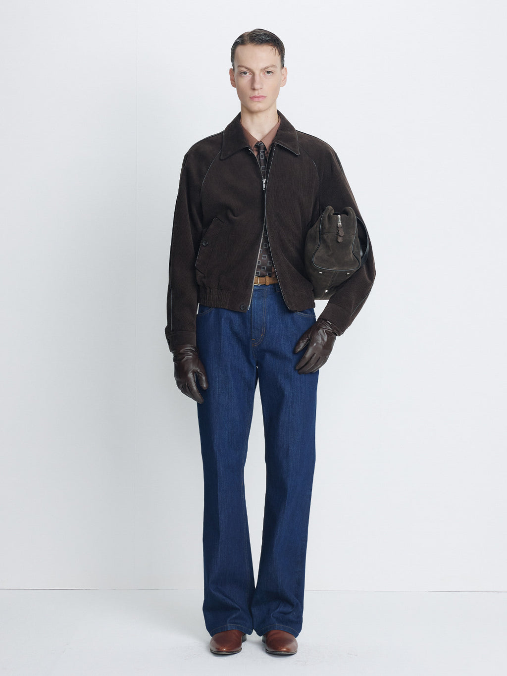 Tonywack - Corduroy Contour Jacket (Brown) product image 2 | TRAB K-Fashion Australia