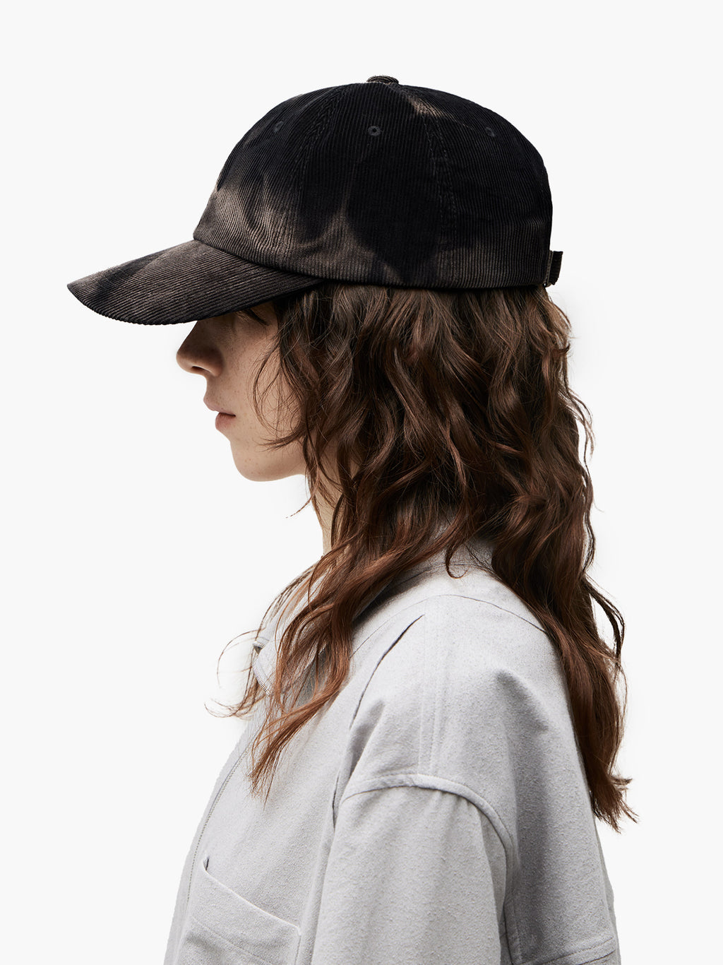 Jiyong Kim - Sun-Bleached Ball Cap (Black) product image 6 | TRAB K-Fashion Australia