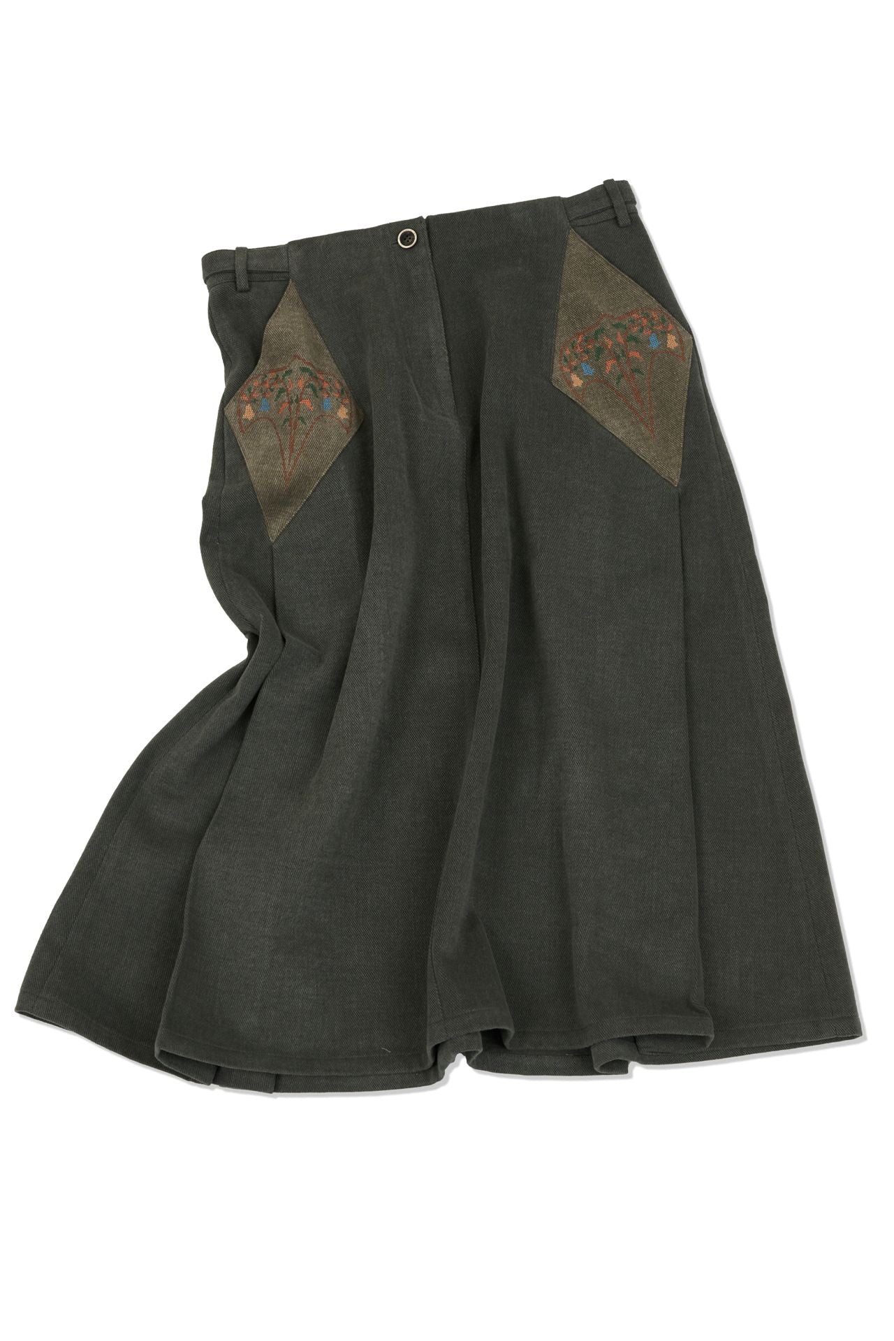 Ioedle - Kite Flying Pleated Skirt (Gray) product image 1 | TRAB K-Fashion Australia