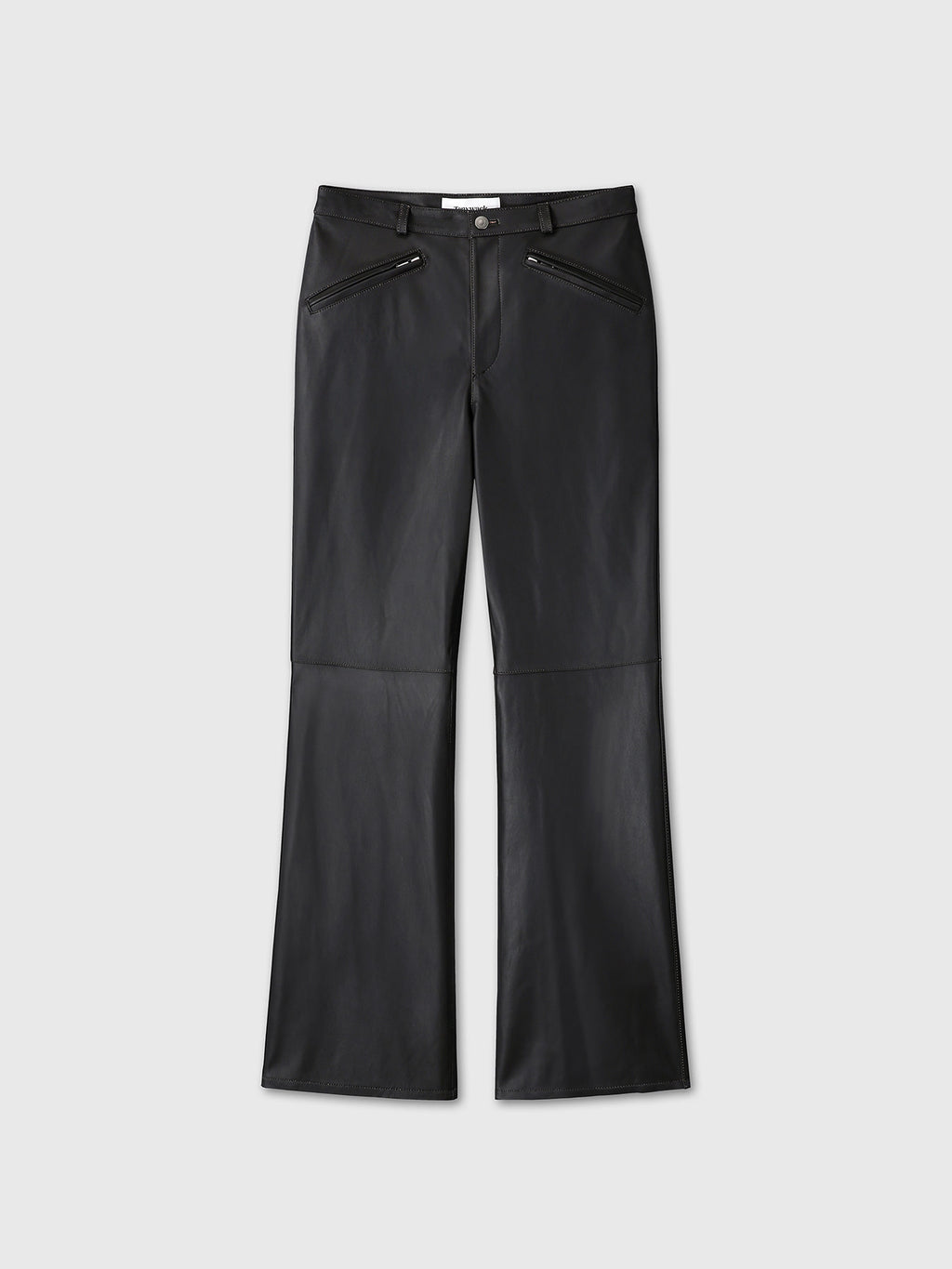 Tonywack - Lamb Leather Biker Pants (Midnight Brown) product image 9 | TRAB K-Fashion Australia
