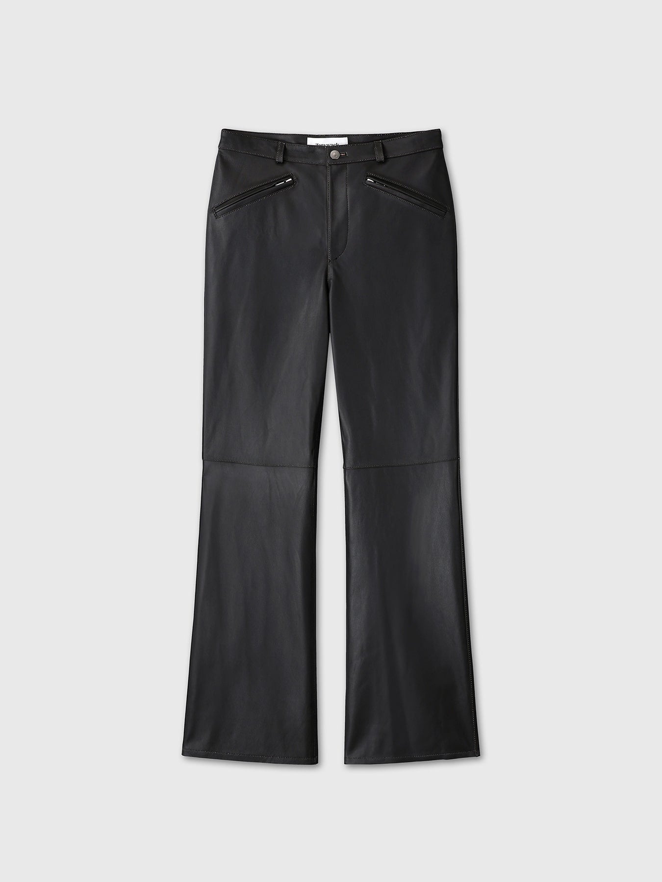 Tonywack - Lamb Leather Biker Pants (Midnight Brown) product image 9 | TRAB K-Fashion Australia