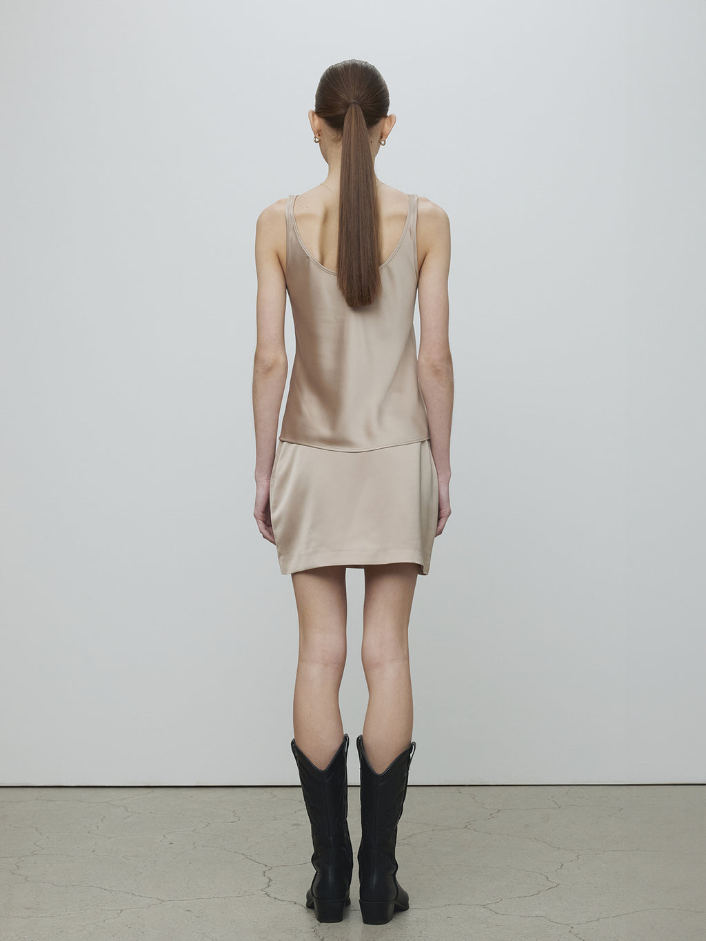 Tonywack - Satin Sleeveless (Golden Sand) product image 4 | TRAB K-Fashion Australia