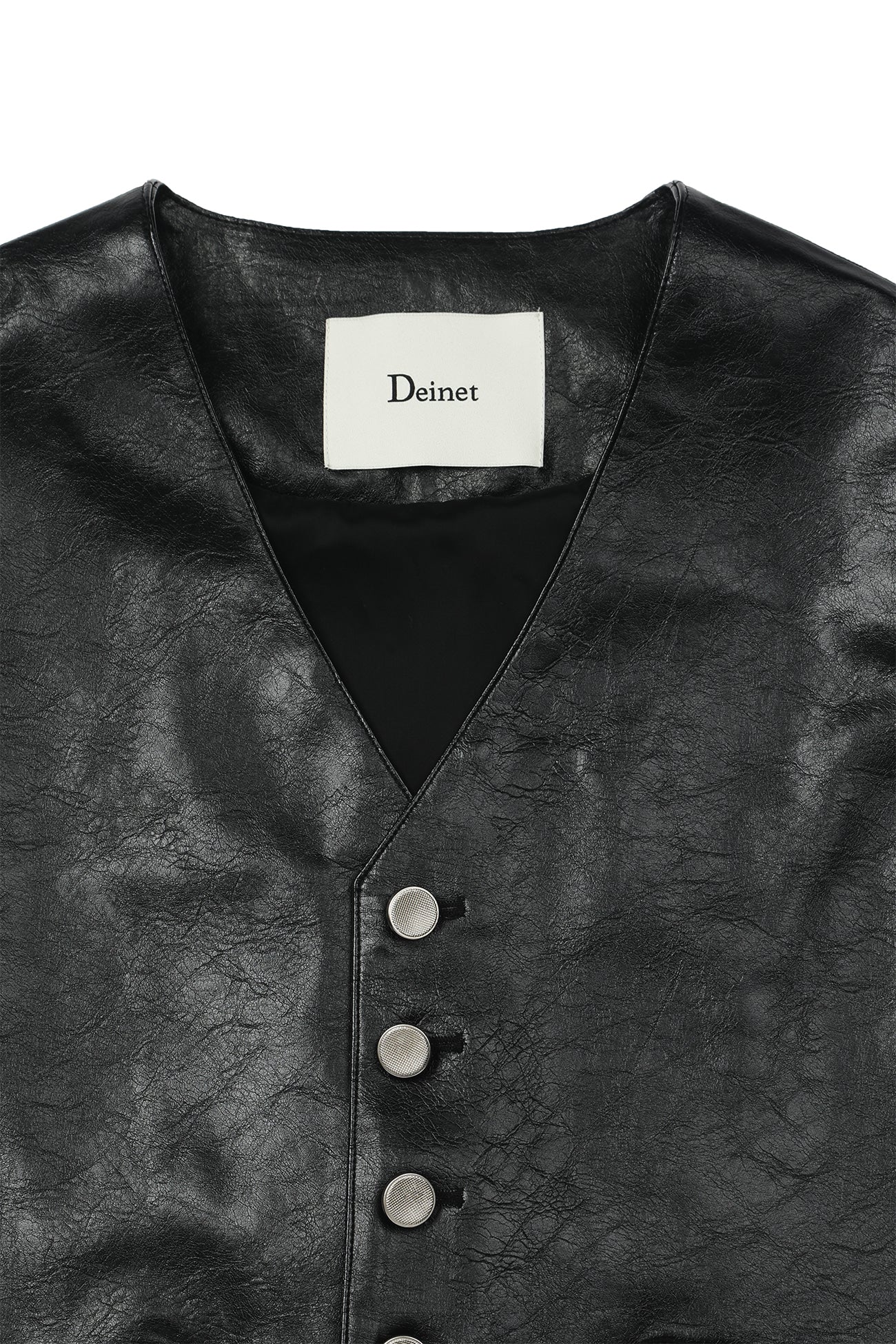 Deinet - Faux Leather Vest (Black) product image 13 | TRAB K-Fashion Australia