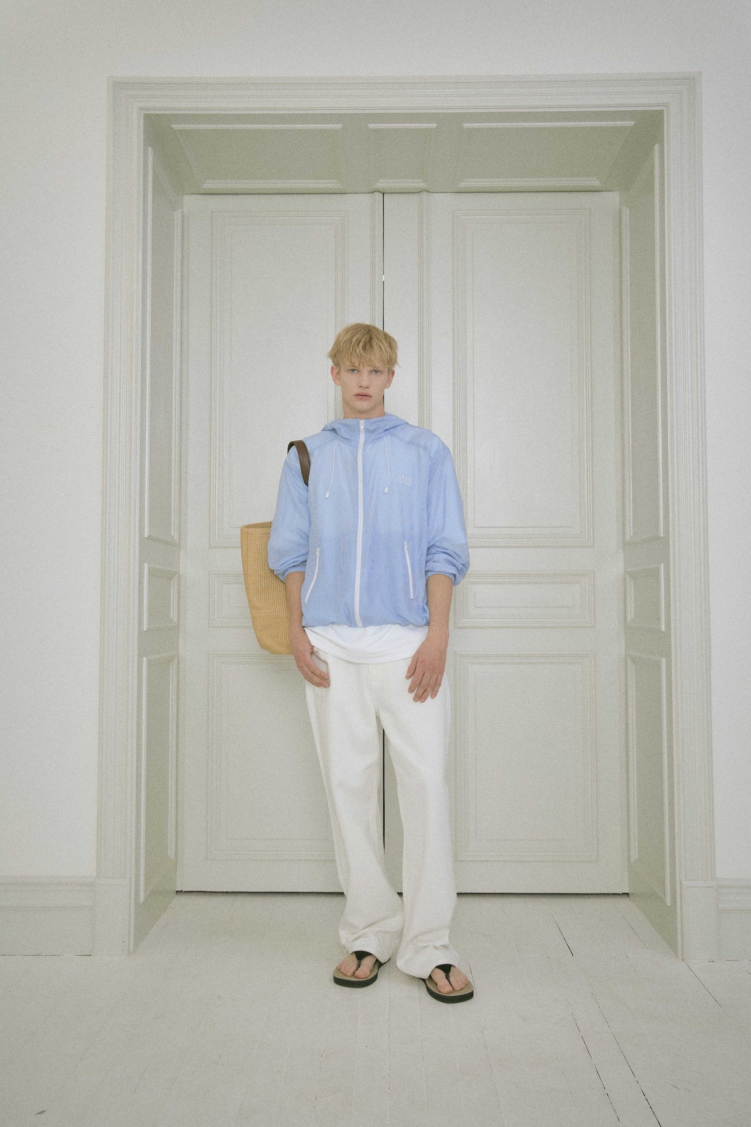 Stu - Stripe Windbreaker (Blue) product image 13 | TRAB K-Fashion Australia