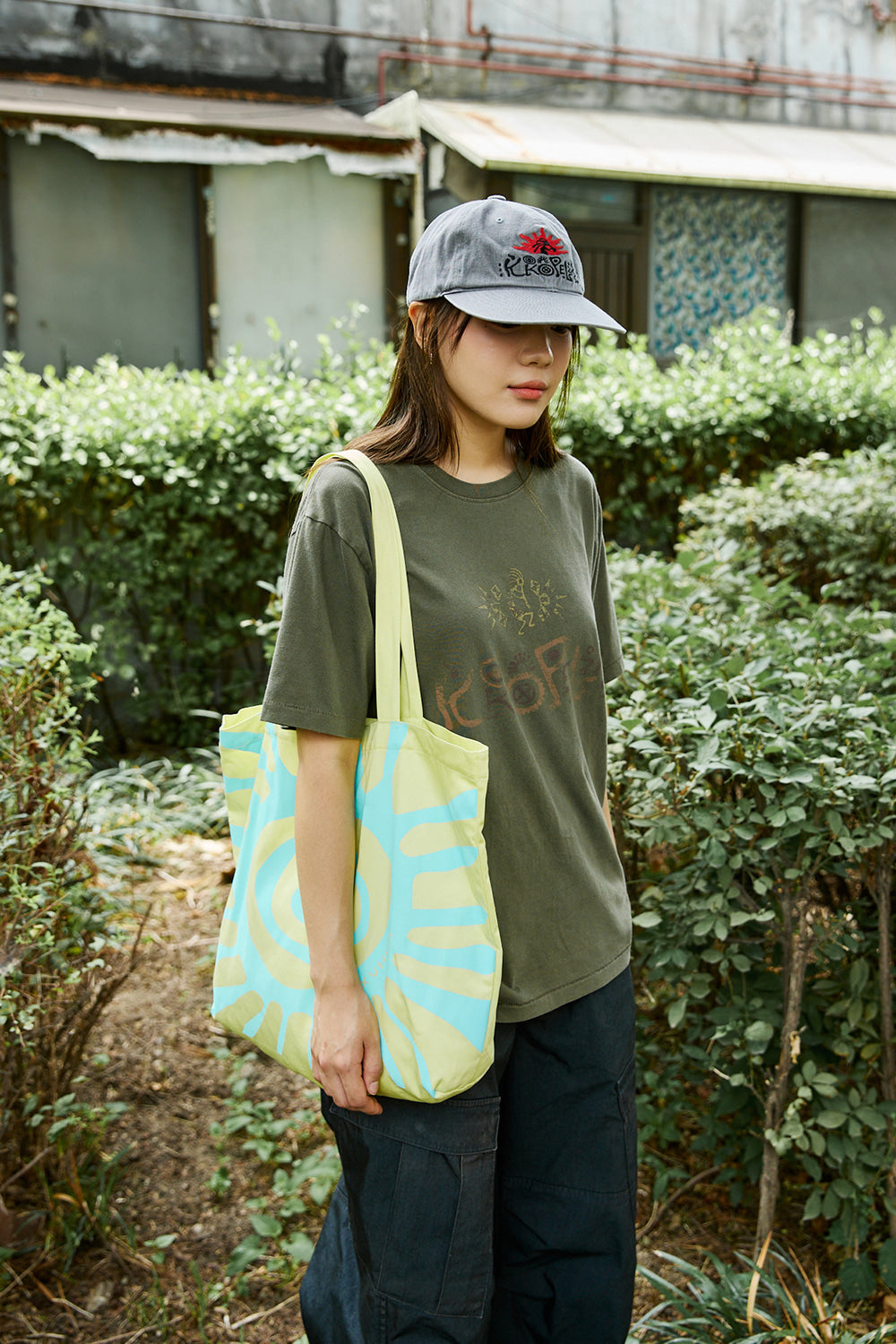 Hatchingroom - Kokopelli Tee (Dark Khaki) product image 12 | TRAB K-Fashion Australia